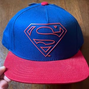 NWT Superman Man of Steel SnapBack Baseball Hat